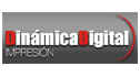 logo de Dinámica Digital en Impresos