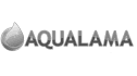 logo de aqua lama representaciones