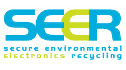 logo Secure Enviromental Electronics Recycling