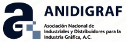 logo de Asociación Nacional de Industriales y Distribuidores para la Industria Gráfica